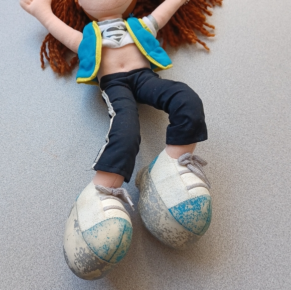 •WB girl fan delight Super Women Doll Plush  accessory Keychain 2000 Warner Bros - Picture 10 of 14